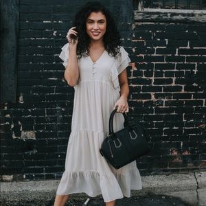 Onelovedbabe June Dress in Cream